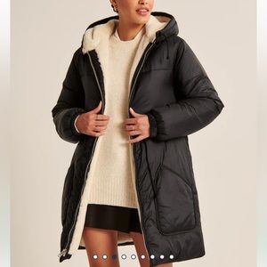 Abercrombie puffer jacket